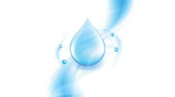 Airflow and water droplets Airflow and water droplets