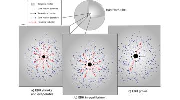 Is that a tiny black hole trapped inside a star?