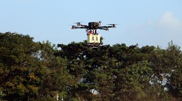Out for drone delivery